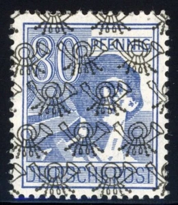 Germany 1948 Rare Error - Printed on Both Sides Sc# 632 Mint XF OG NH Pristine - Picture 1 of 2