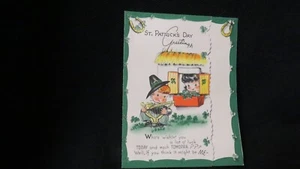 Vintage St. Patrick’s Day Irish Card ca. 1940er Jahre von: Meryle - Bild 1 von 4