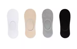 3 Pairs Bundle low-cut, invisible, no show, cotton socks with anti slip silicon - Picture 1 of 9