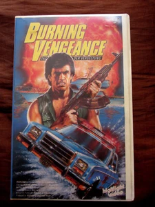 Burning Vengeance Tag der Vergeltung VHS Highlight Video DEUTSCH FSK 18 - Imagen 1 de 3