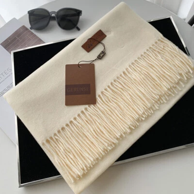 Women men oversized blanket imitation wool scarf shawl wrapped 300g TOP QUALITY - Image 1 of 4