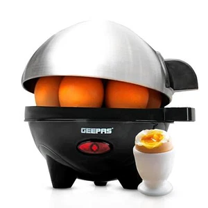Egg Boiler Cooker Poacher Steamer Omelette Maker Boiled 7 Eggs Geepas - Picture 1 of 8