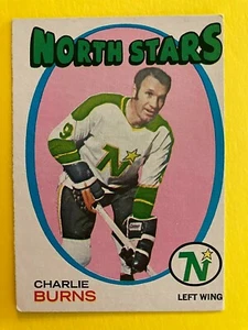 1971 TOPPS #21 CHARLIE BURNS MINNESOTA NORTH STARS  030222 - Picture 1 of 2
