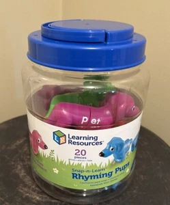 Learning Resources Full Set Snap-n-Learn Rhyming Pups - Picture 1 of 7
