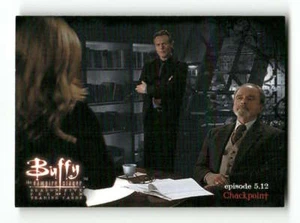 2001 Inkworks Buffy The Vampire Slyer S5 37 Revolution Harris Yulin BXCP36 - Picture 1 of 2