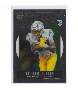2021 Panini Legacy Football- Hobby- Joshua Kelley 214 Rookie Chargers Chrome