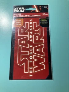 Star Wars LOGO Sticker FREE SHIPPING New Decal Scrapbook Window Glow In The Dark - Picture 1 of 6