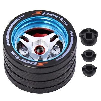 For Flysky Sanwa Futaba Wfly NB4 Mt4 7PX 10PX X9 Remote Control Steering Wheel - Image 1 of 4