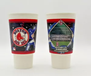 Tazas de cerveza con foto 3D de los campeones de la serie mundial de los Medias Rojas de Boston 04. (2) - Imagen 1 de 5