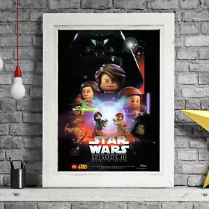 STARS WARS LEGO - EPISODE 3 Poster Picture Print Sizes A5 to A0 **FREE DELIVERY* - Bild 1 von 14
