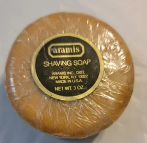 Vintage Aramis Shaving Soap Puck - Picture 1 of 5