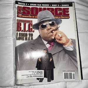 VINTAGE Apr 1997 The Source Magazine #91 Notorious BIG Master P Heavy D - Picture 1 of 4