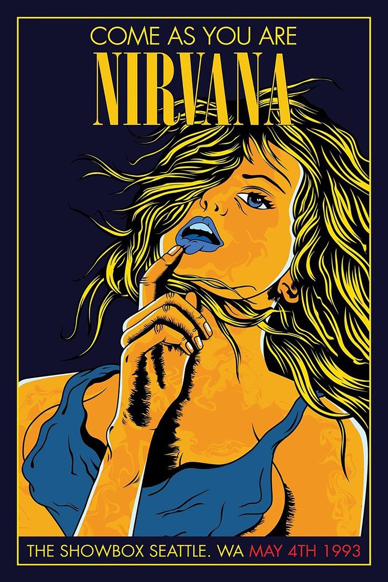 Reproduction Nirvana Posters for sale | eBay