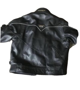shoei leather jacket