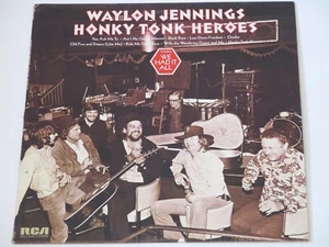 WAYLON JENNINGS - HONKY TONK HEROES, APL1-0240 RCA, BLACK LABEL REISSUE - Picture 1 of 5