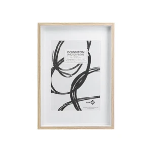 Unigift Downton MDF/Glass Matt A3 Picture/Photo Frame Wall Hanging Display NATRL - Picture 1 of 1