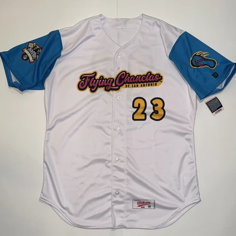 Fernando Tatis Jr. San Antonio Missions Flying Chanclas Jersey Size 48 XL RARE Cover