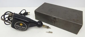 1T Vintage VIBRO-TOOL Engraving Machine w/ Case Working Burgess Co - Picture 1 of 8