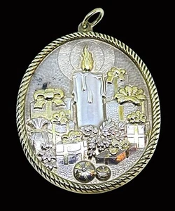 Buccellati Kerze Sterling Christmas Ornament Ltd #209 um 1993 - Bild 1 von 3