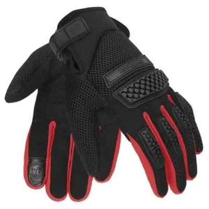 ROYAL ENFIELD URBAN HUSTLER GLOVES-RED & BLACK - Bild 1 von 5