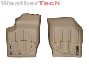 WeatherTech FloorLiner Car Mats for Volvo XC90 - 2003-2014 - 1st Row Tan