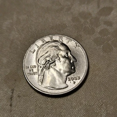 2023-P MARIA TALLCHIEF QUARTER (EXTRA HAIR FEATHER DIE CHIP)  - Image 1 of 3