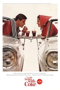 1965 Coca Cola: Want Something More Vintage Print Ad - Picture 1 of 1