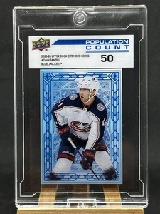 Adam Fantilli 2023-24 Upper Deck Serie Estesa Numero Popolazione /50 #PC-89 - Foto 1 di 3
