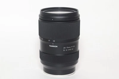 Lente Tamron 28-75mm F/2.8 Di III VXD G2, sem montagem, não testada como está - Imagem 1 de 4