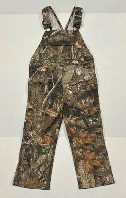 Magellan Realtree Edge Camouflage Bib Overalls Unlined Unisex Kids Size 4T NWOT - Image 1 of 4