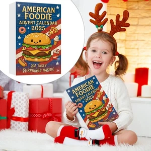 Gourmet Arrival Calendar Blind Box Flat 24 Day Countdown Box With Expectations - Picture 1 of 7