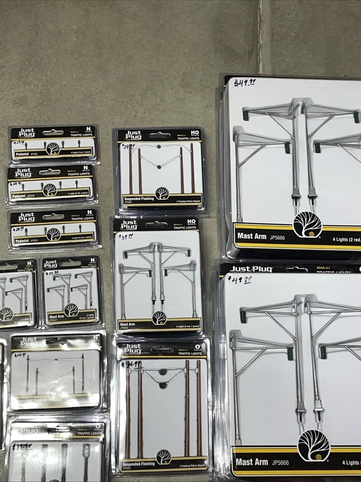 ¡Nuevo! Woodland Signals 0,HO, N cierre $ 904,75 nuestro precio $452,37 eso es 50% de descuento Foto 1 de 4