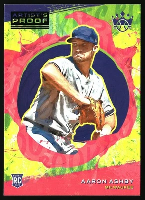 2022 Panini Diamond Kings - Rookies II Aaron Ashby Artist's Proof #146 (RC) - Image 1 of 2
