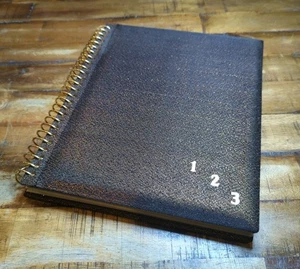 Vintage Tommy OMC Japanese Gold Glitter Photo Album, Peel & Press - Picture 1 of 11