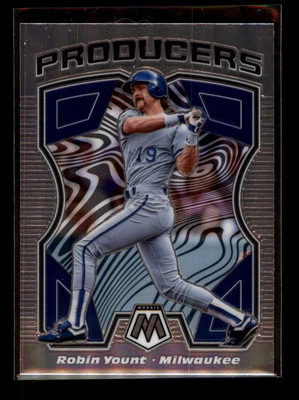 2021 Panini Mosaic Producers #P9 Robin Yount Milwaukee Brewers - Image 1 of 2