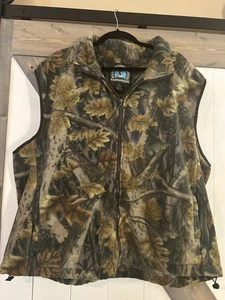 Master Sportsman camo vest fleece 2XL Waist draw string - Picture 1 of 6