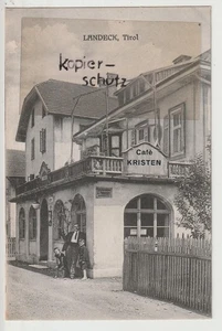 AK  A-  Tirol  Landeck  ,  Café Kristen   sehr alt !!   Super Karte - Bild 1 von 2