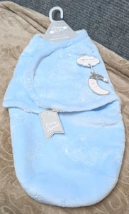 Baby Swaddle Decke Amongst the Clouds Blaubären 0-3 Monate Junge Warm Fleece - Bild 1 von 5