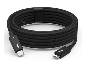 Thunderbolt 4 Cable, 6.6FT Long USB C Data Cord, Support 40Gbps240W Fast Chargin - Picture 1 of 1