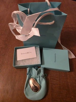 Tiffany & Co Elsa Peretti Kidney Bean 925 Sterling Silver Money Clip AUTHENTIC - Image 1 of 3