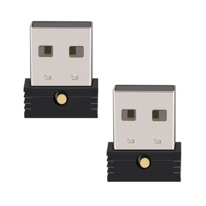 2Pcs USB Mouse Jiggler,Undetectable Automatic Computer Mouse Mover Jiggler,2400 - Picture 1 of 8