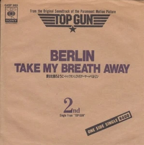 Berlin - Take My Breath Away (Single-Sided) (Japan) ++ used ++ - Bild 1 von 4
