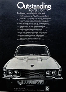 Rover 3500 V8,   originale Werbung aus 1971 - Picture 1 of 2