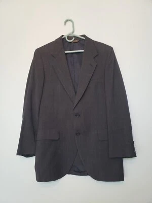 De Colección Kuppeheimer Kuppeheimer Kupp Hombres Blazer Traje Chaqueta Manga Larga 100% Lana Botón Delantero Foto 1 de 4