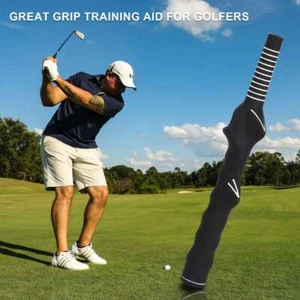 Right-Hand Golf Swing Training Grip Standard Teaching Aid Warm Up Trainer 10inch - Picture 1 of 13