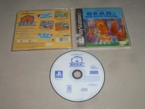 PS1 SONY PLAYSTATION 1 GAME JIM HENSONS BEAR IN THE BIG BLUE HOUSE COMPLETE - Picture 1 of 1