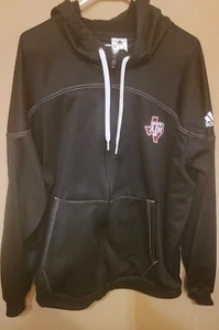 Texas A&M Aggies Adidas Chaqueta Deportiva de Invierno Sudadera con Capucha Cremallera Completa Sudadera 2XL - Imagen 1 de 4