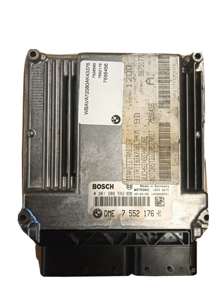 BMW E90/E91/E92/E93 DME/ECU 7552176 - Image 1 of 3