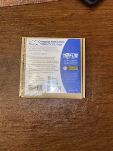 Tripp Lite Compact 1-Port USB-C Wall Charger White U280W01100C1G - Picture 1 of 1