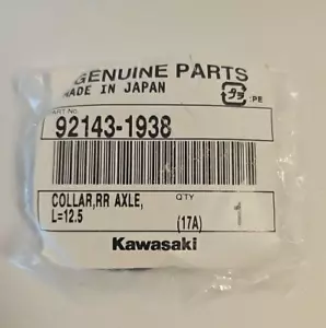 Kawasaki Collar,RR AXLE,L=12.5 92143-1938 OEM New - Foto 1 di 2